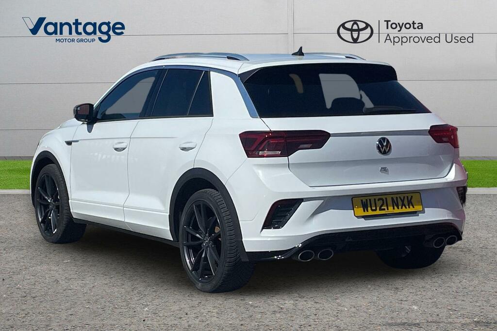 Volkswagen T-Roc 2.0 Tsi R Dsg 4Motion Euro 6 Ss White #4
