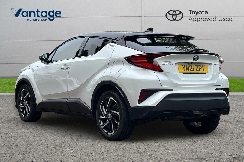 Toyota C-Hr 1.8 Vvt-h Gpf Dynamic Suv Hybrid Cvt Eu White #4