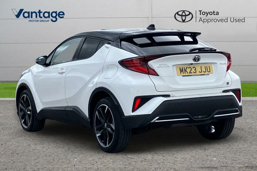 Toyota C-Hr 2.0 Vvt-h Gr Sport Cvt Euro 6 Ss White #4