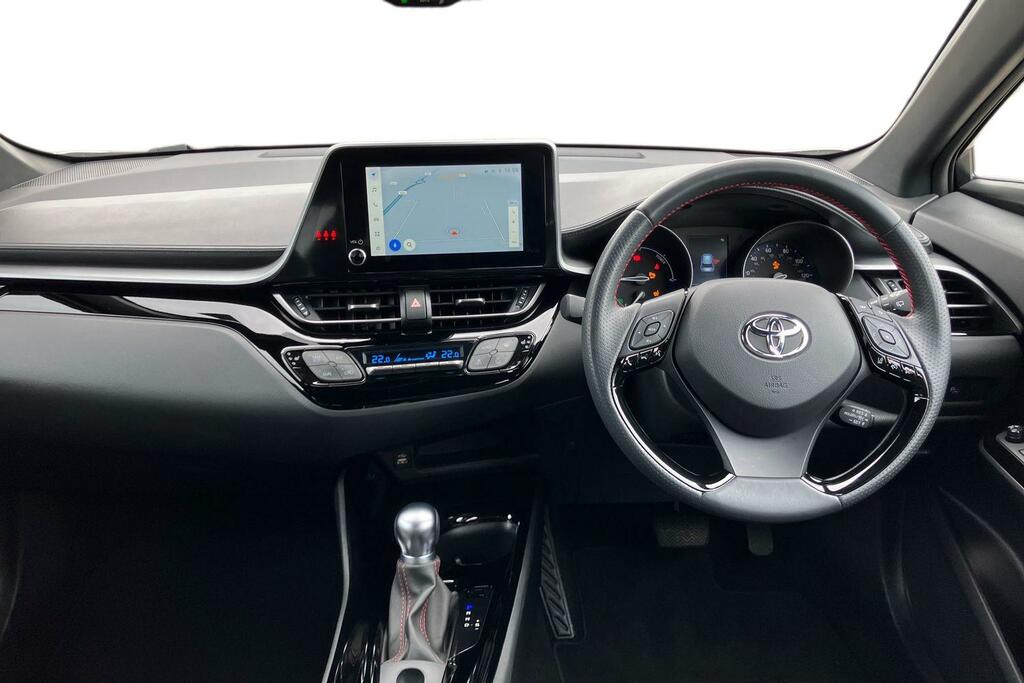 Toyota C-Hr 2.0 Vvt-h Gr Sport Cvt Euro 6 Ss White #6