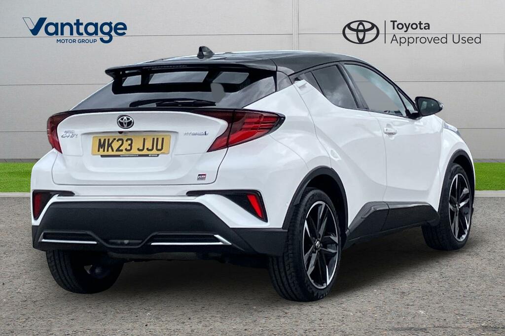 Toyota C-Hr 2.0 Vvt-h Gr Sport Cvt Euro 6 Ss White #2