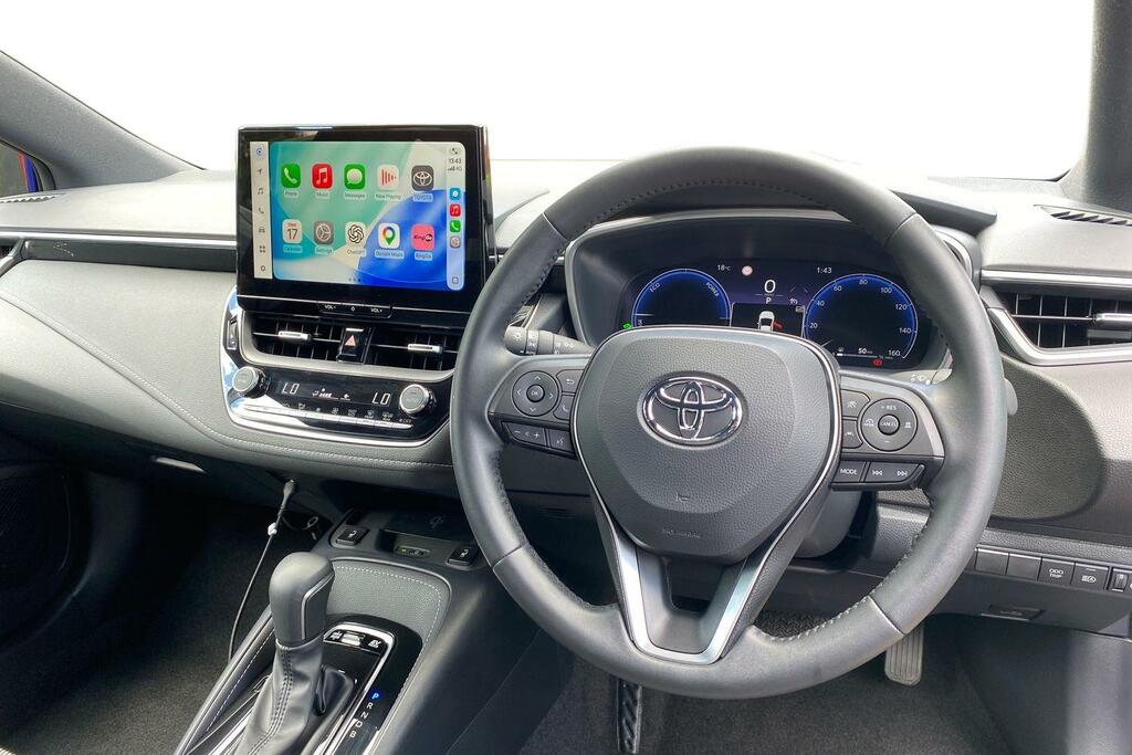 Toyota Corolla 1.8 Vvt-h Design Cvt Euro 6 Ss FG25BVR Blue #6