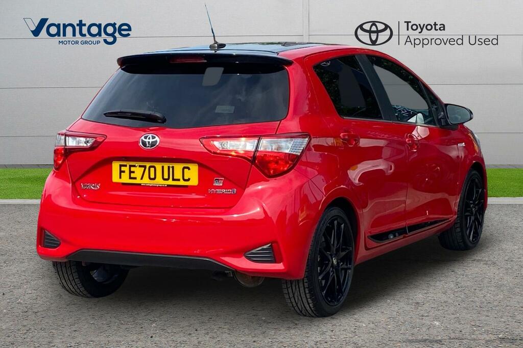 Toyota Yaris 1.5 Vvt-h Gr Sport E-cvt Euro 6 Ss FE70ULC Red #2