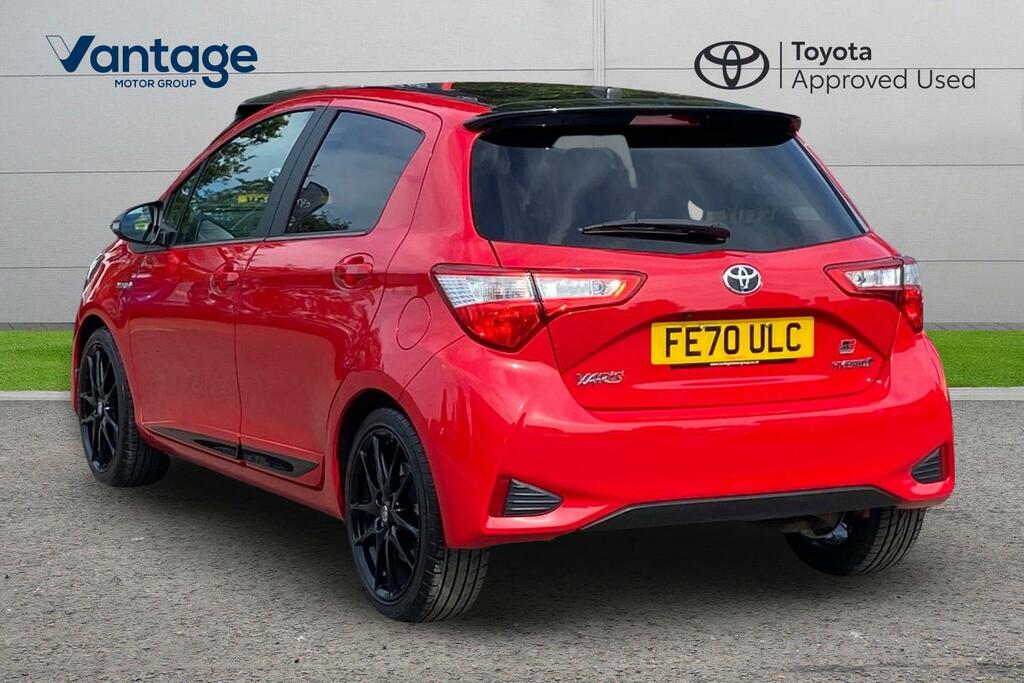 Toyota Yaris 1.5 Vvt-h Gr Sport E-cvt Euro 6 Ss FE70ULC Red #4