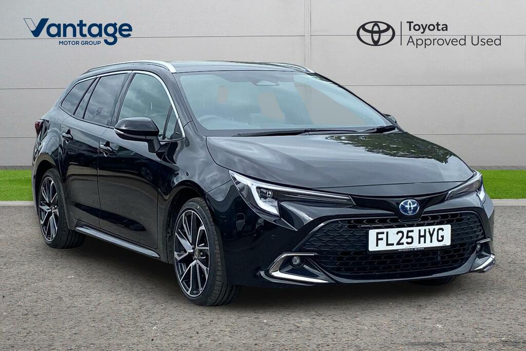 Toyota Corolla 2.0 Vvt-h Excel Touring Sports Cvt Euro 6 Ss FL25HYG Black