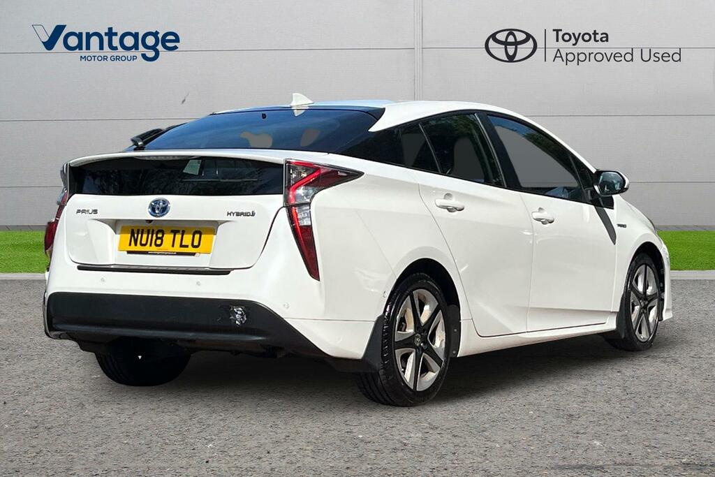 Toyota Prius 1.8 Vvt-h Excel Hatchback Hybrid Cvt Eu White #2