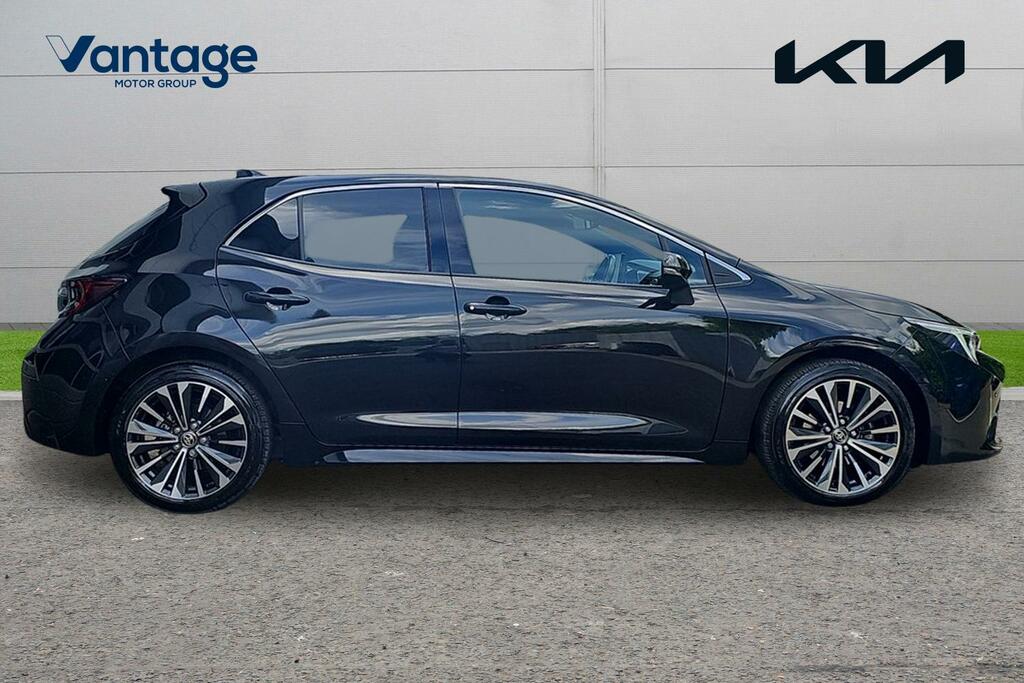 Toyota Corolla 1.8 Vvt-h Design Cvt Euro 6 Ss YY23JRZ Black #2