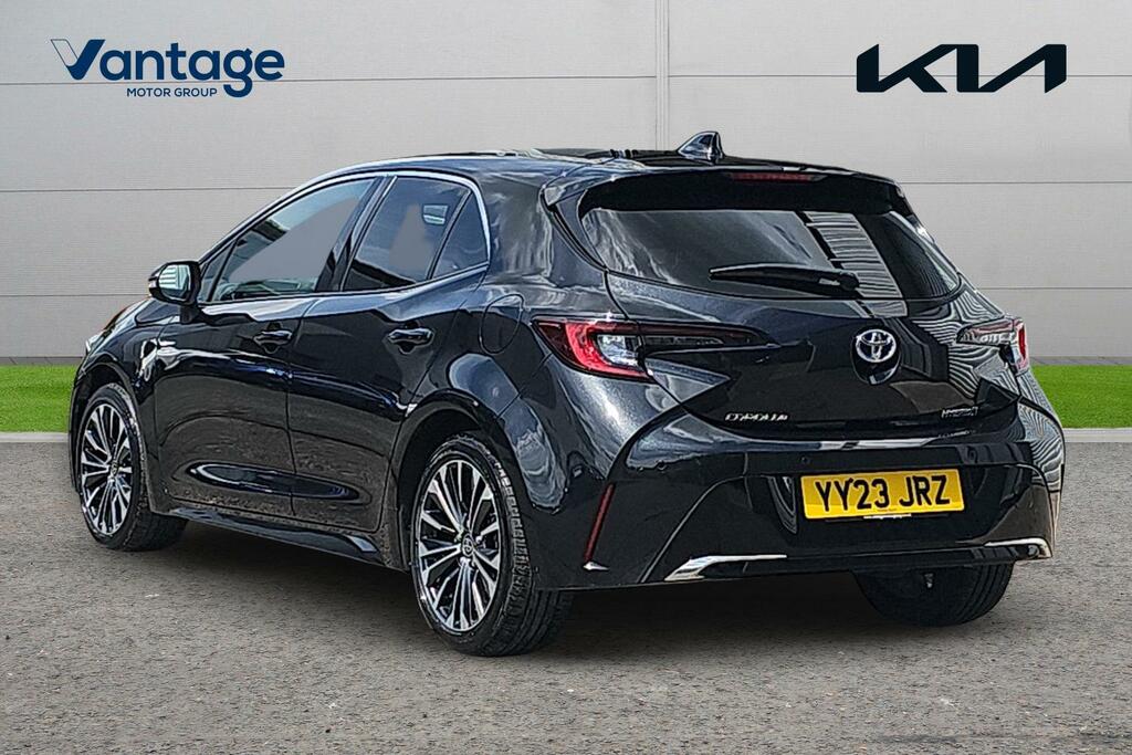 Toyota Corolla 1.8 Vvt-h Design Cvt Euro 6 Ss YY23JRZ Black #5
