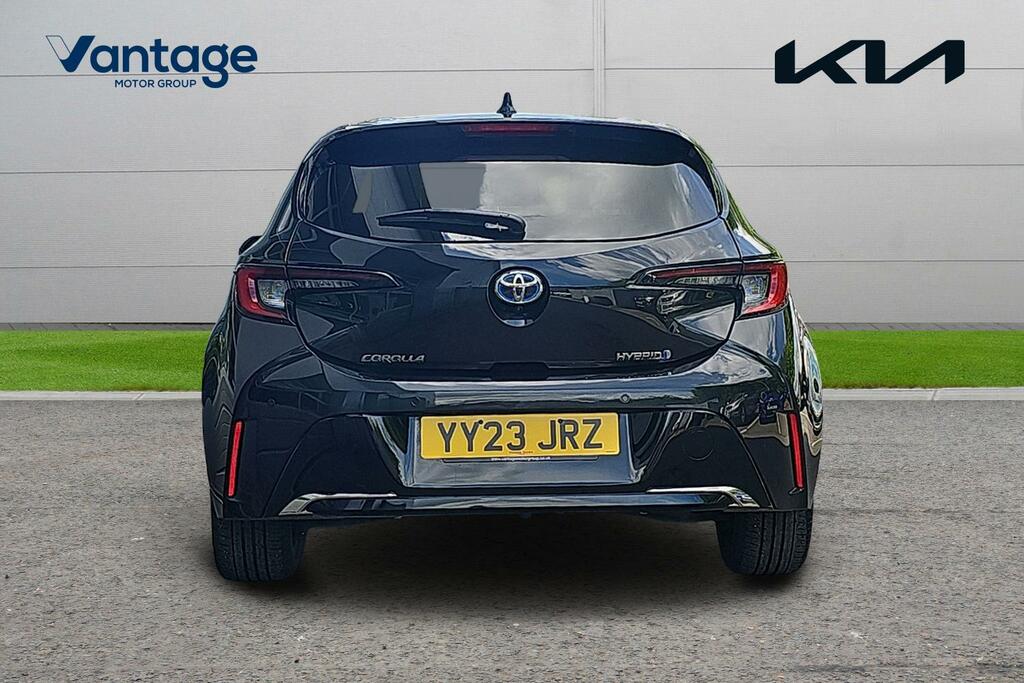 Toyota Corolla 1.8 Vvt-h Design Cvt Euro 6 Ss YY23JRZ Black #4