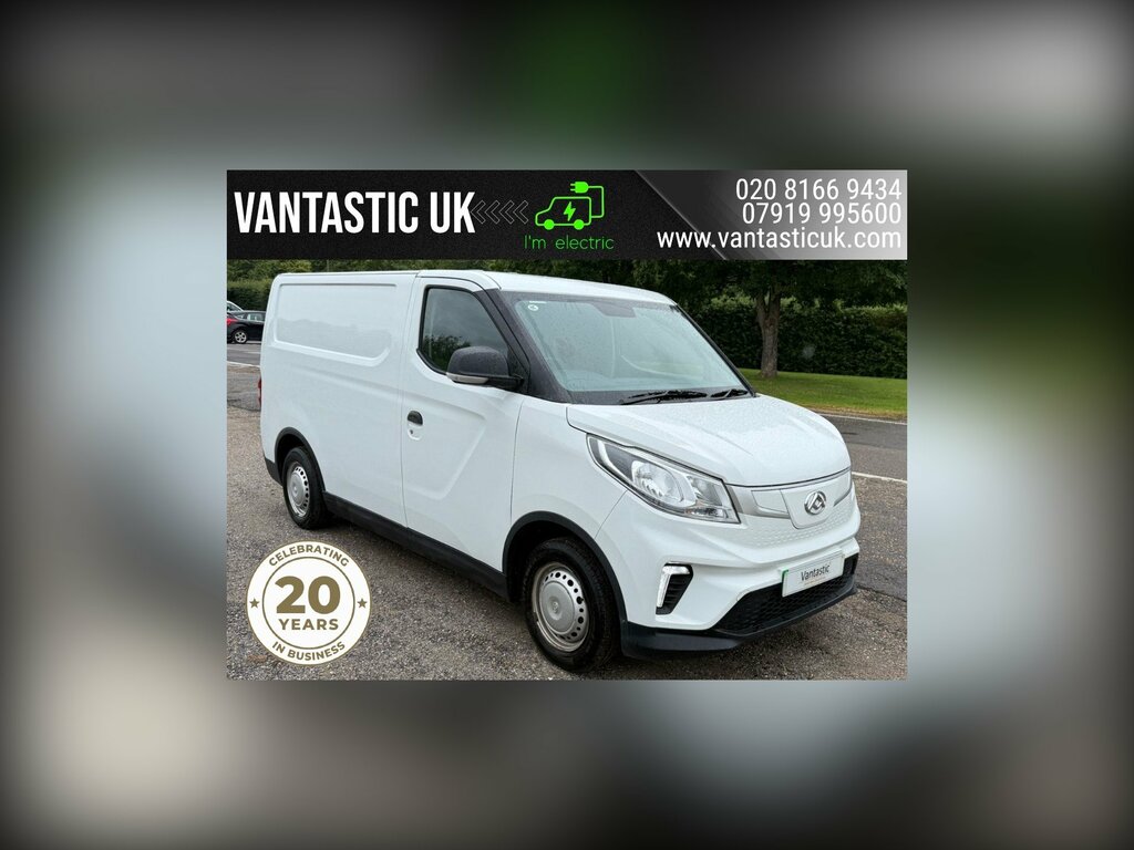 Maxus eDeliver 3 35Kwh Panel Van Fwd L1 122 Ps White