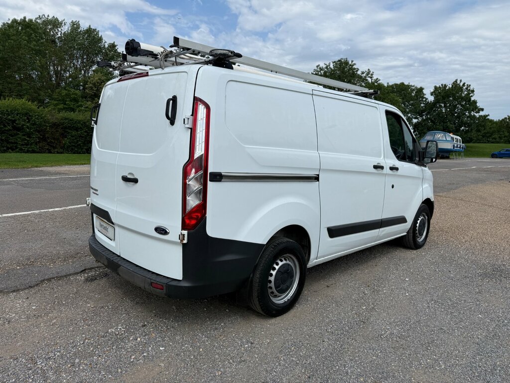 Ford Transit Custom Custom Dciv Crew Van L2 H2 Lwb 6 Speed Euro 6 Limi White #6