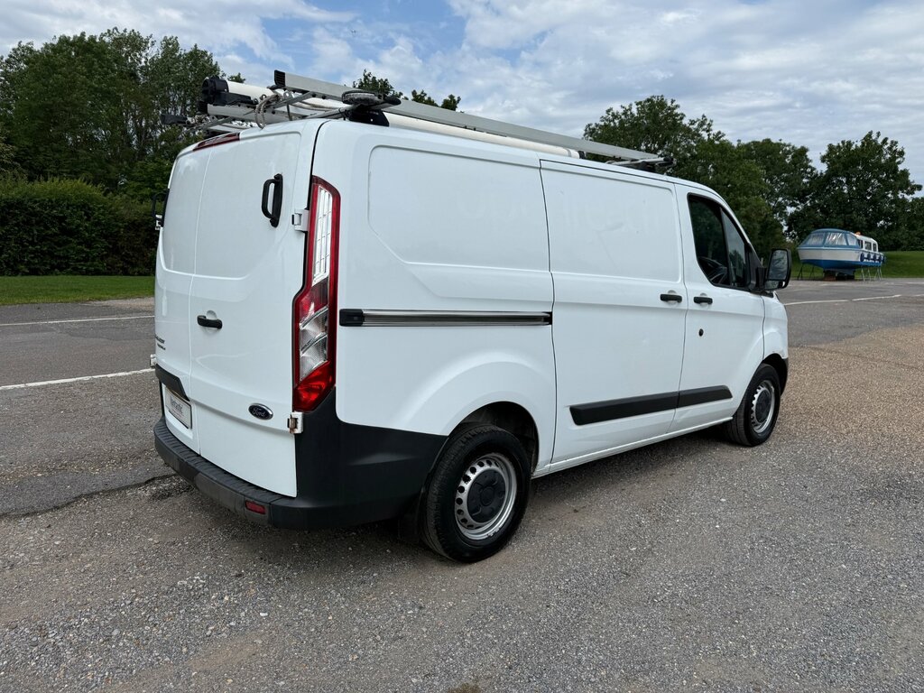 Ford Transit Custom Custom Dciv Crew Van L2 H2 Lwb 6 Speed Euro 6 Limi White #4