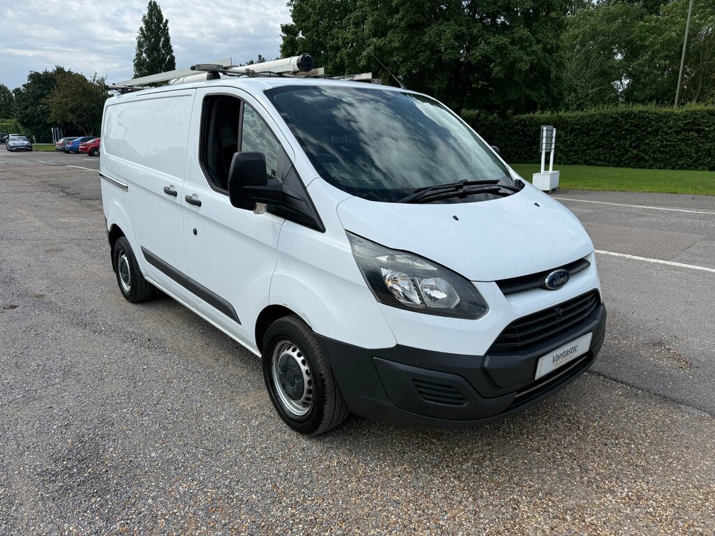 Ford Transit Custom Custom Dciv Crew Van L2 H2 Lwb 6 Speed Euro 6 Limi White #1