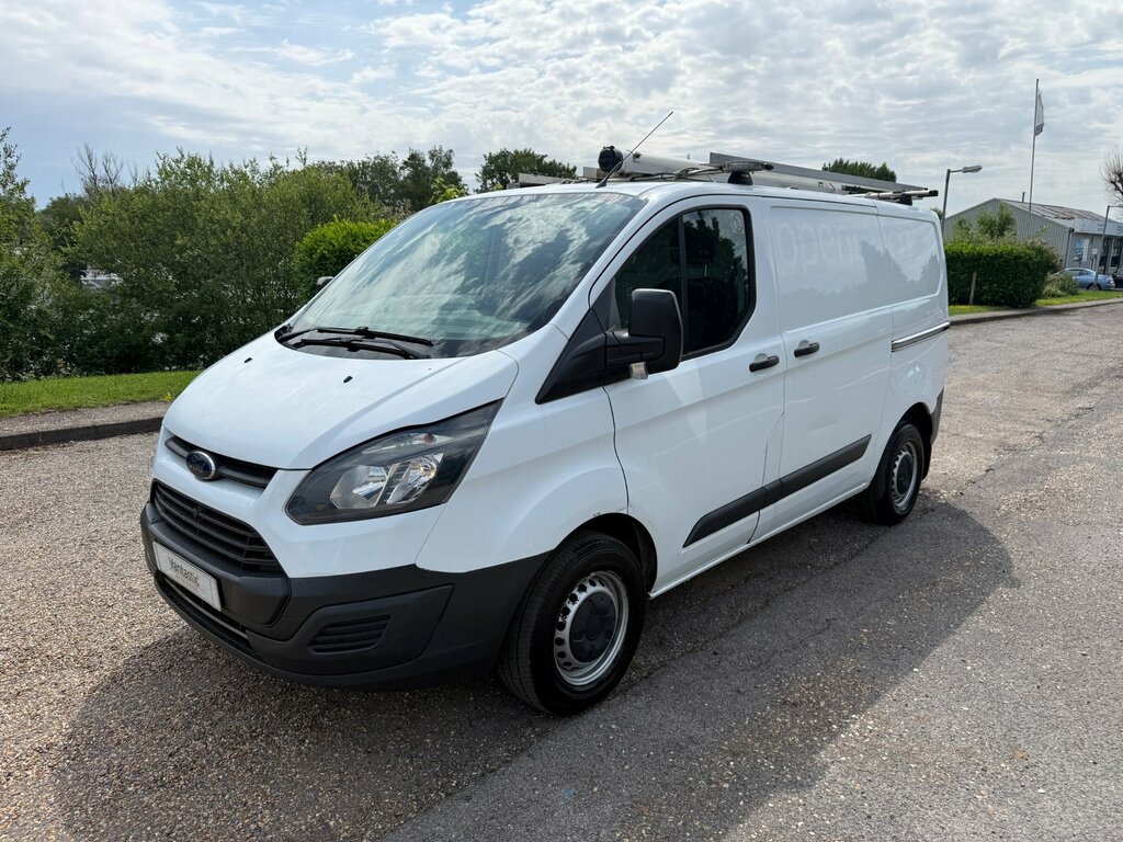 Ford Transit Custom Custom Dciv Crew Van L2 H2 Lwb 6 Speed Euro 6 Limi White #2