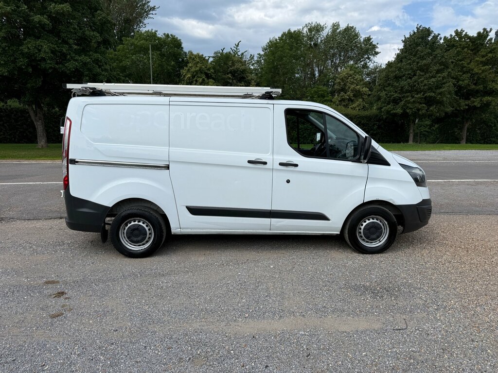 Ford Transit Custom Custom Dciv Crew Van L2 H2 Lwb 6 Speed Euro 6 Limi White #5