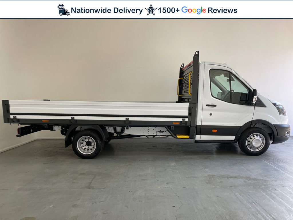 Ford Transit Custom 350Dropside L4 Xlwb 2.0 Ecoblue 130Ps Drw NN26TRR White #3