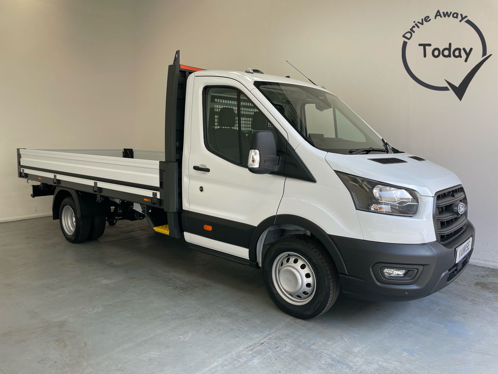 Ford Transit Custom 350Dropside L4 Xlwb 2.0 Ecoblue 130Ps Drw White