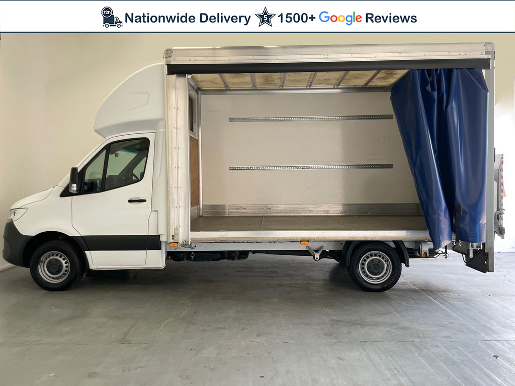 Mercedes-Benz Sprinter 315Cdi Progressive L3 Curtain Side Rwd 3.5T 2.0L White #5
