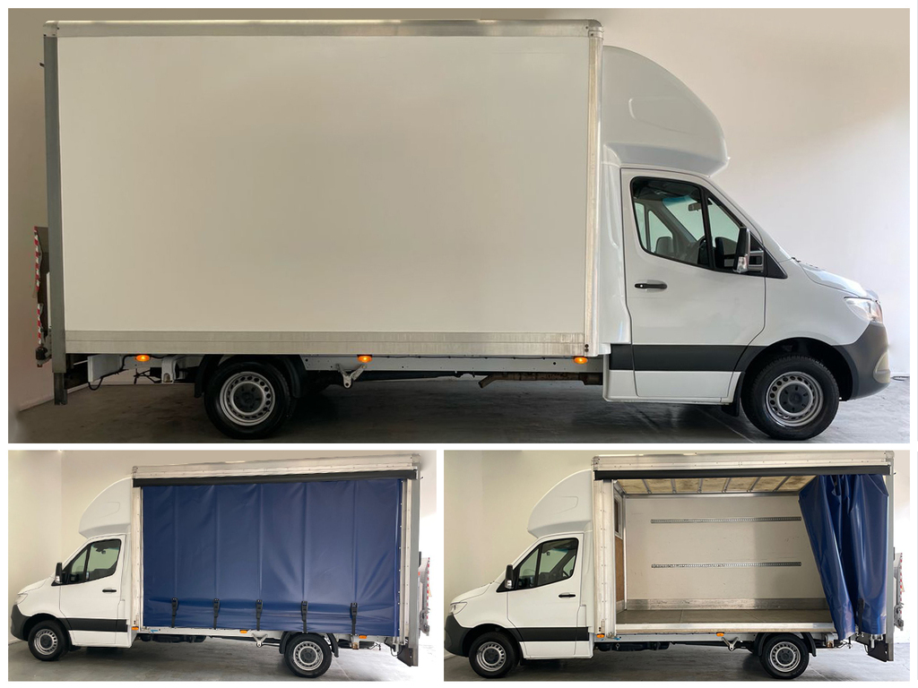 Mercedes-Benz Sprinter 315Cdi Progressive L3 Curtain Side Rwd 3.5T 2.0L White