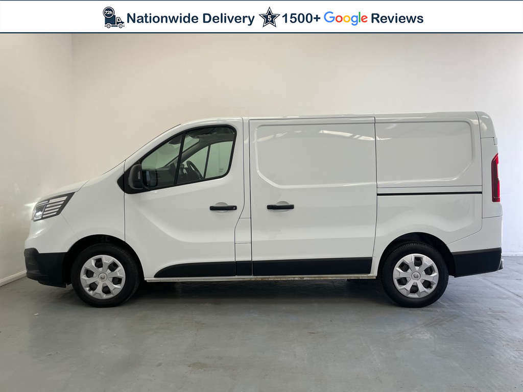 Renault Trafic Sl28 Business L1 H1 Swb 2.0L Blue Dci 130Ps WP23XXB White #4