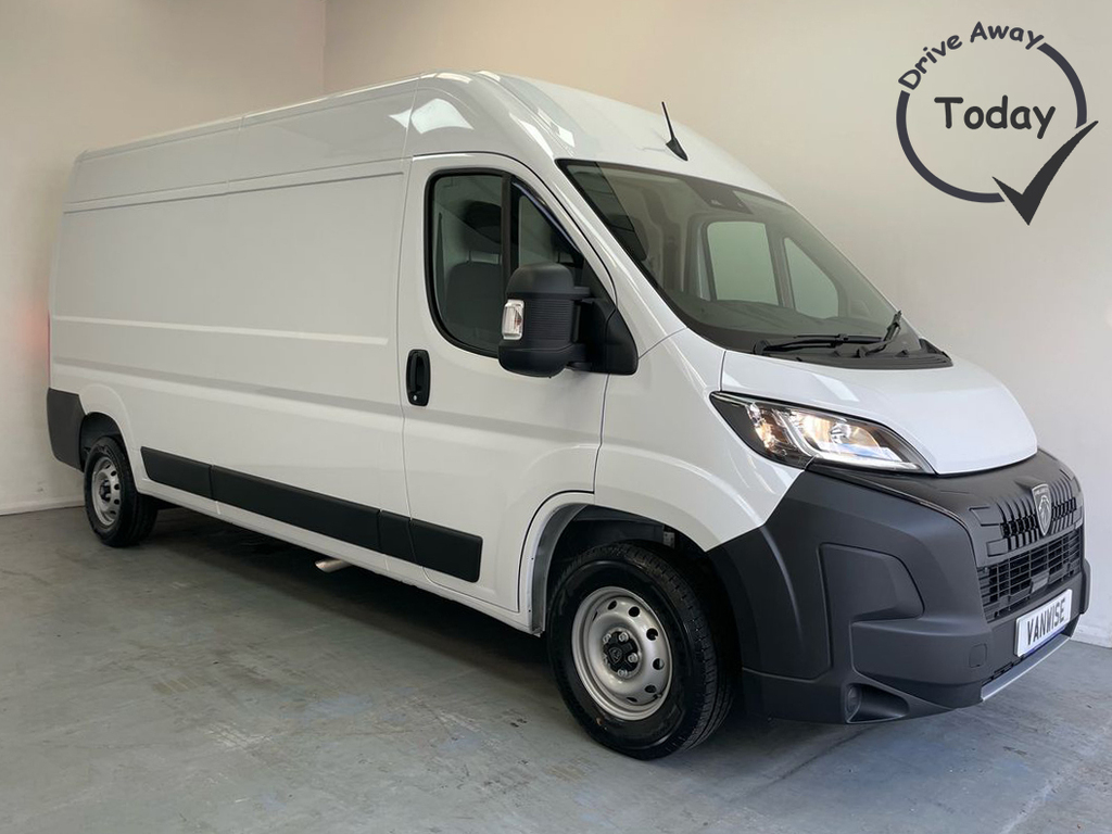 Peugeot Boxer 335 Professional L3 H2 Lwb 2.2 Bluehdi 140Ps White