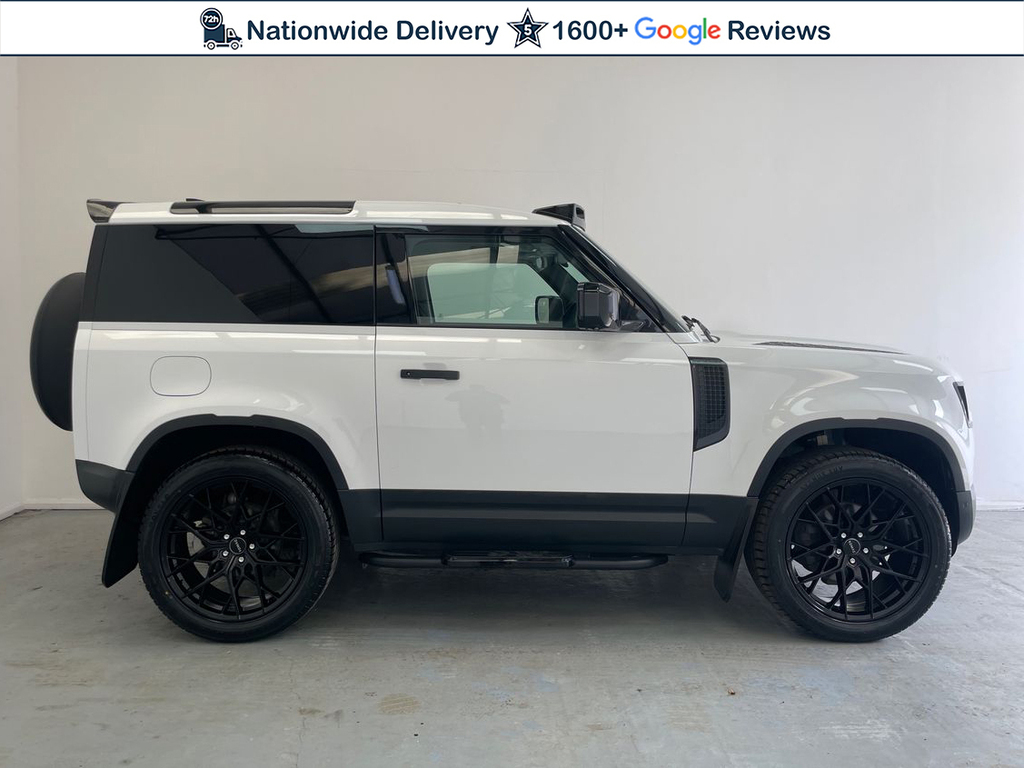 Land Rover Defender 90 D250 Hard Top 90 3.0L 250Ps YP23AXX White #3