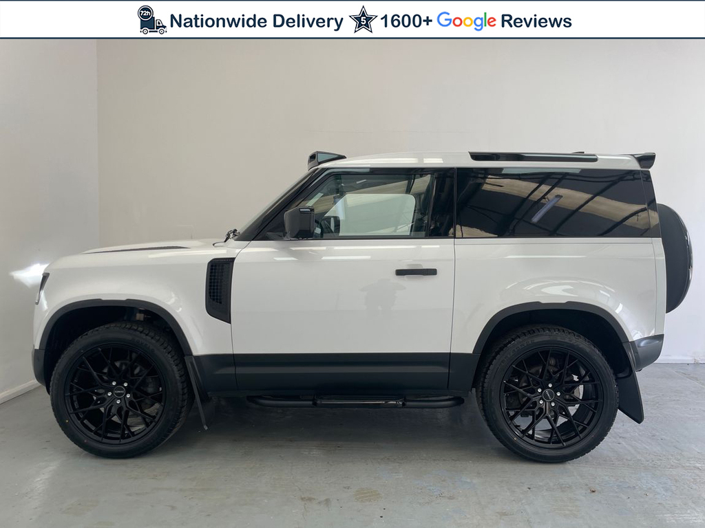 Land Rover Defender 90 D250 Hard Top 90 3.0L 250Ps YP23AXX White #4