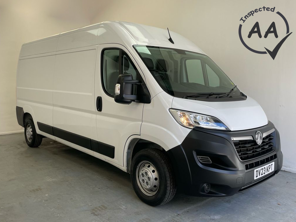 Vauxhall Movano 3500 Prime L3 H2 Lwb 2.2 Turbo D 140Ps White