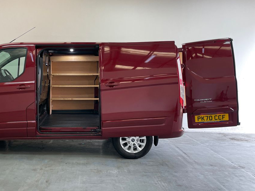 Ford Transit Custom 280 Limited L1 H1 Swb 2.0 Ecoblue 130Ps PK70CCF Red #6
