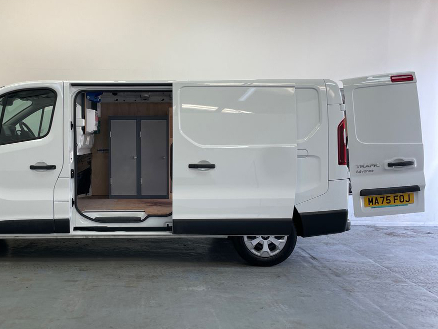 Renault Trafic Ll30 Advance L2 Lwb 2.0L Blue Dci 130Ps MA75FOJ White #6