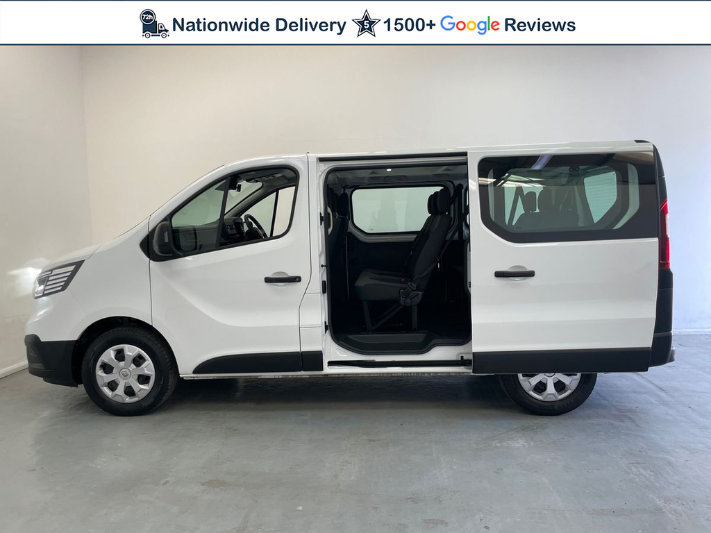 Renault Trafic Sl28 Business L1 H1 Swb 2.0L Blue Dci 150Ps NG73YLS White #5