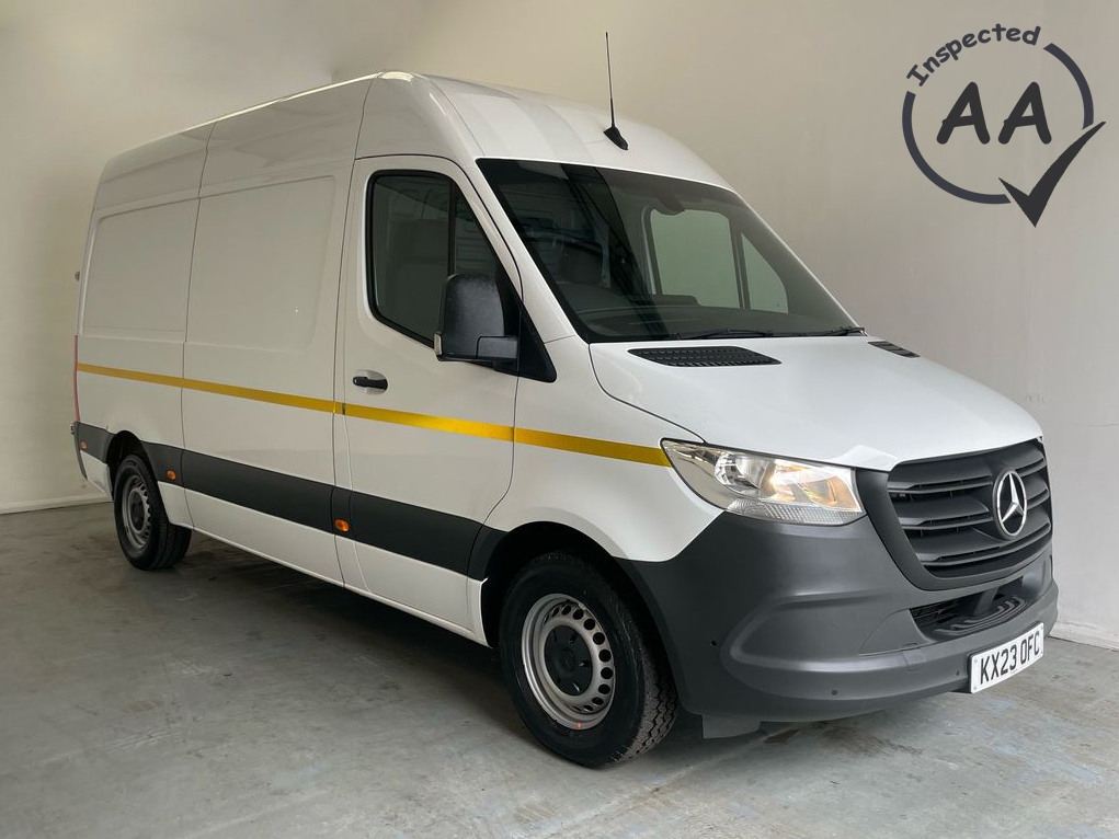 Mercedes-Benz Sprinter 3150 Pro L2 H2 Mwb Rwd 2.0L 3.5T 150Ps White