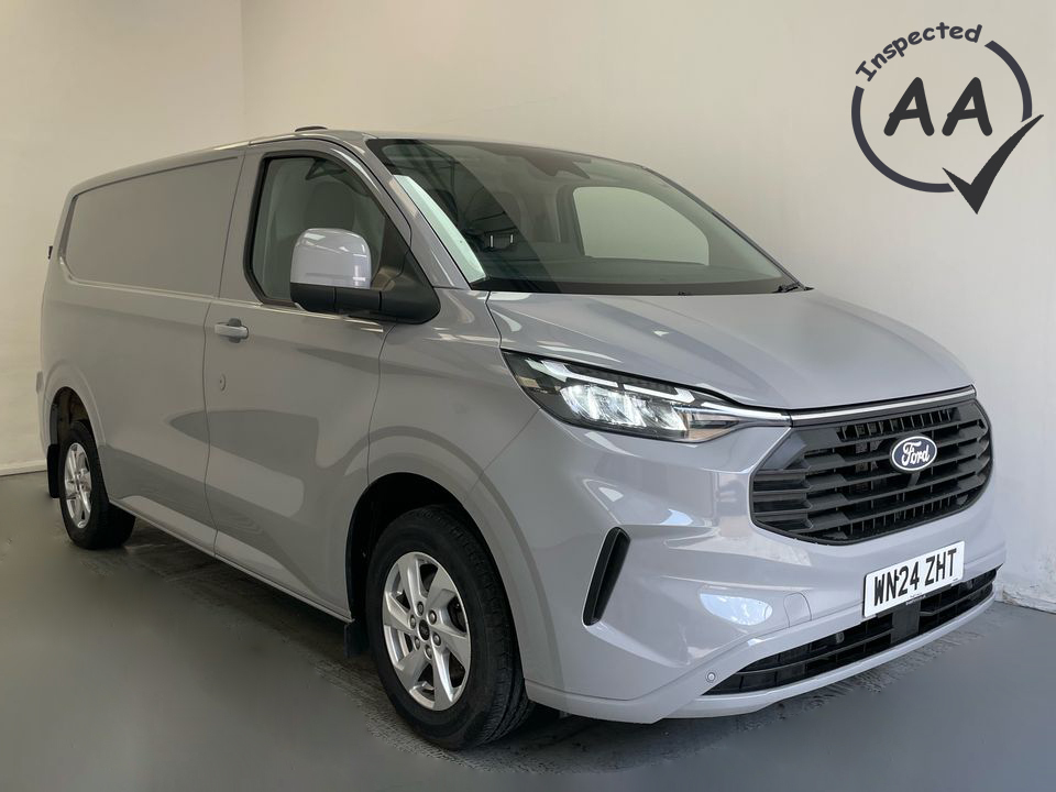 Ford Transit Custom 300 Limited L1 H1 Swb 2.0 Ecoblue 136Ps WN24ZHT Grey