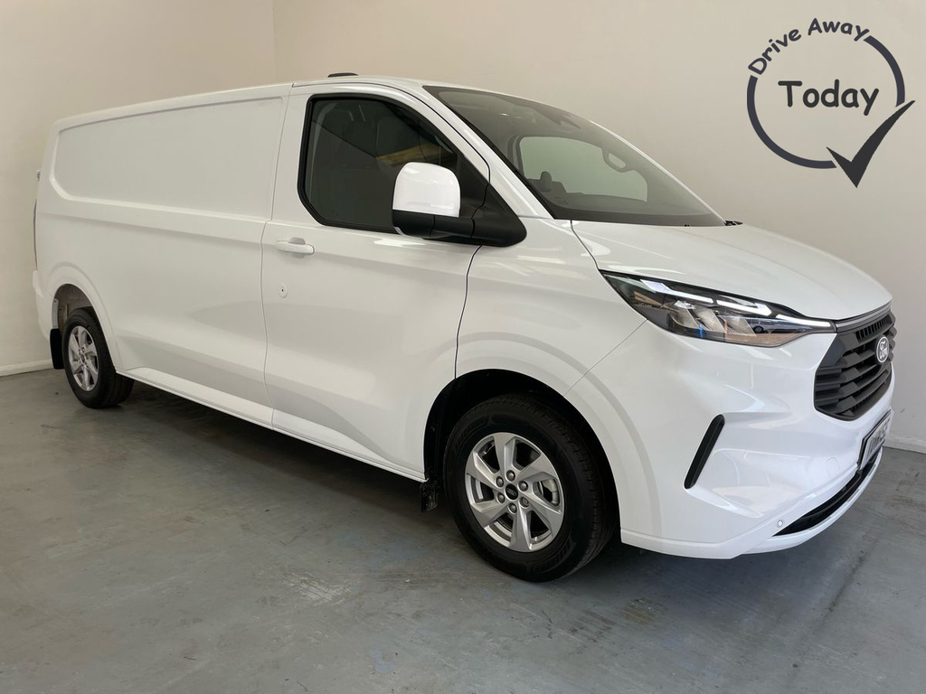 Ford Transit Custom Transit Trend Single Chassis Cab 350 L5 2.0L Ecobl White #1