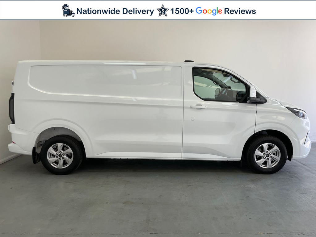Ford Transit Custom Transit Trend Single Chassis Cab 350 L5 2.0L Ecobl White #3
