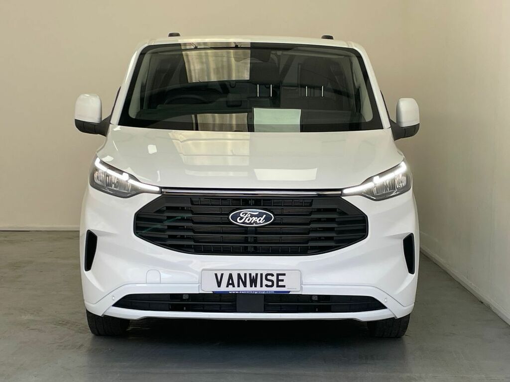 Ford Transit Custom Transit Trend Single Chassis Cab 350 L5 2.0L Ecobl White #2