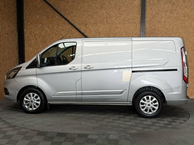 Ford Transit Custom 2.0 300 Ecoblue Limited Panel Van Manua EJ19XOZ Silver #2