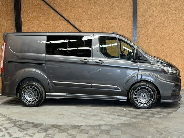 Ford Transit Custom 2.0 320 Ecoblue Limited Crew Van Double Cab Di YS23GWZ Grey #2