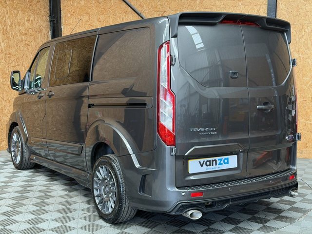 Ford Transit Custom 2.0 320 Ecoblue Limited Crew Van Double Cab Di YS23GWZ Grey #3