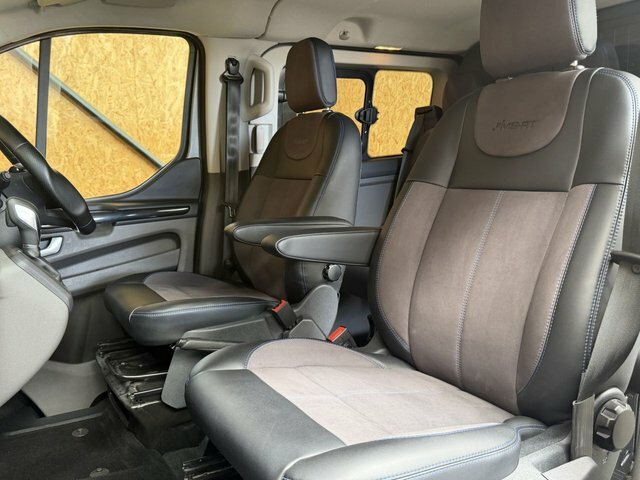 Ford Transit Custom 2.0 320 Ecoblue Limited Crew Van Double Cab Di YS23GWZ Grey #4