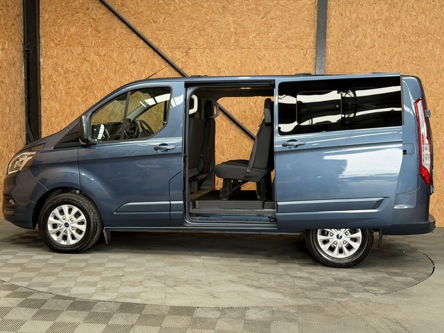 Ford Transit Custom 2.0 300 Ecoblue Limited Crew Van Double Cab Di Blue #3
