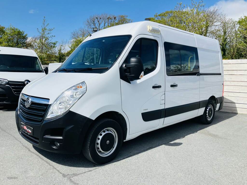 Vauxhall Movano 2.3 Cdti H2 Van 130Ps BK69RZV White #3