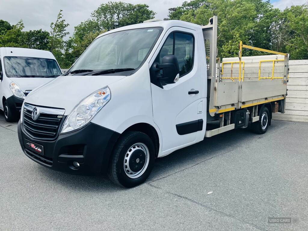 Vauxhall Movano 2.3 Cdti Biturbo H1 Chassis Cab 130Ps White #3
