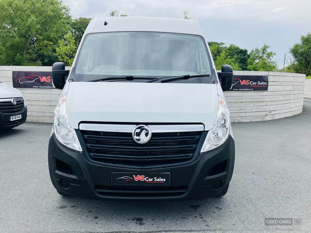 Vauxhall Movano 2.3 Cdti Biturbo Ecoflex H2 Van 136Ps White #2