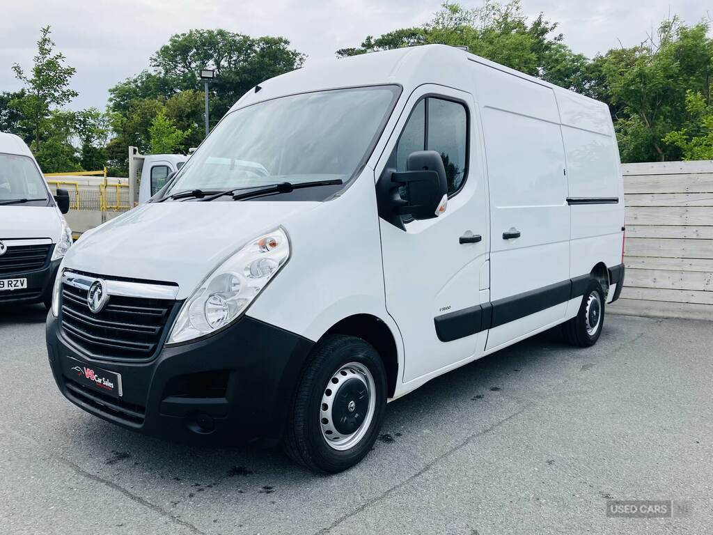 Vauxhall Movano 2.3 Cdti Biturbo Ecoflex H2 Van 136Ps White #3