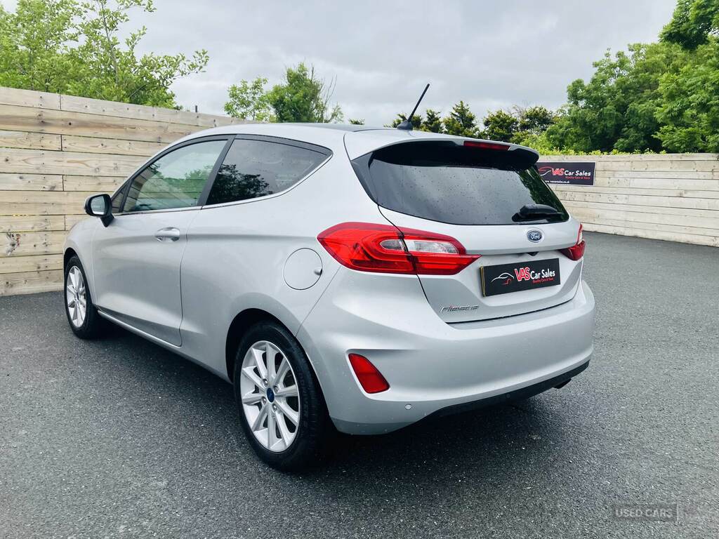 Ford Fiesta 1.0 Ecoboost Titanium VX67ZKR Silver #4