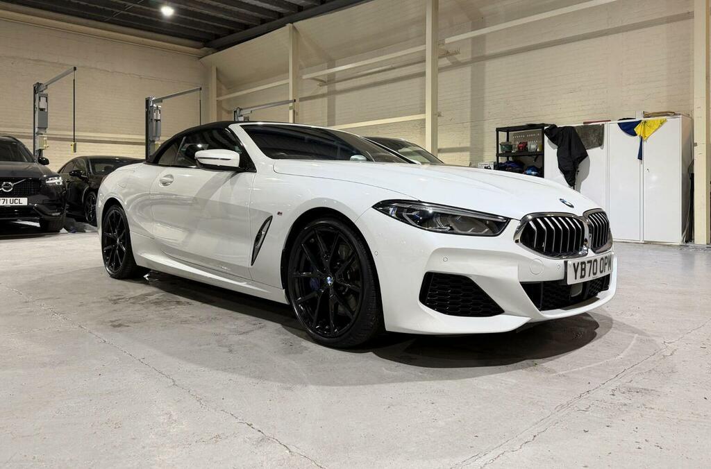 BMW 8 Series 3.0 840I Steptronic Euro 6 Ss White #3
