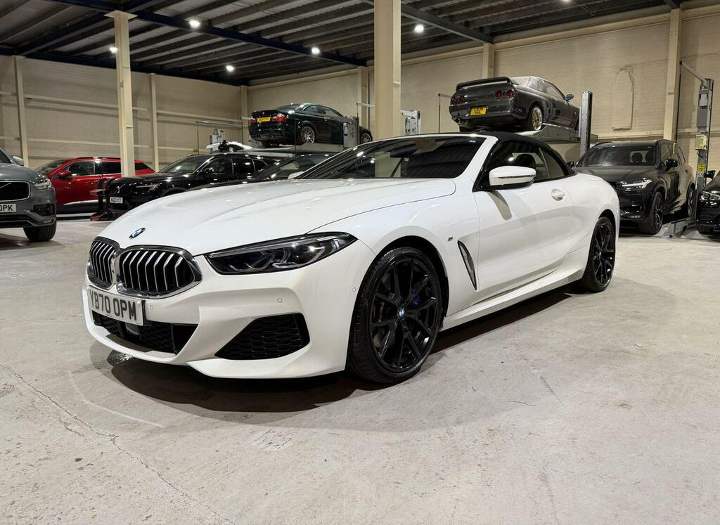 BMW 8 Series 3.0 840I Steptronic Euro 6 Ss White #5