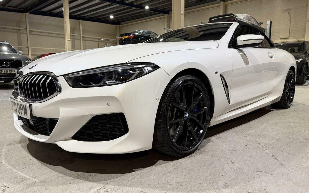 BMW 8 Series 3.0 840I Steptronic Euro 6 Ss White #6