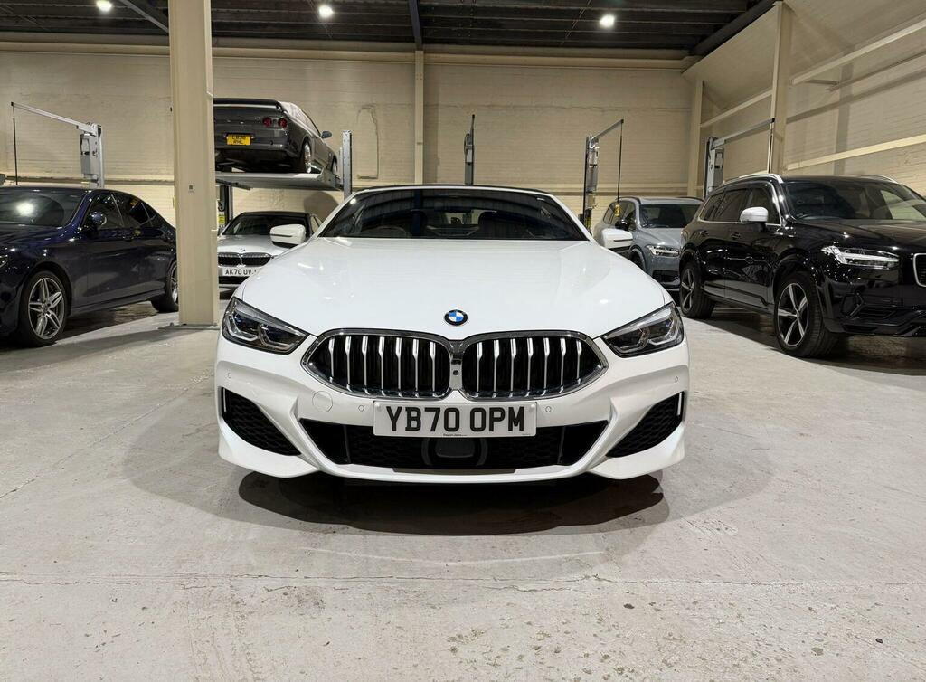 BMW 8 Series 3.0 840I Steptronic Euro 6 Ss White #4